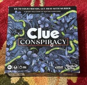 Hasbro Gaming Clue Conspiracy Board Game